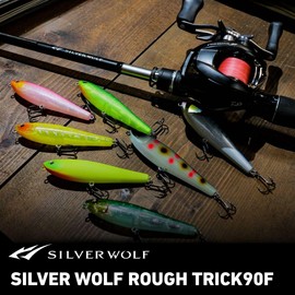 Daiwa Silver Wolf Raft Trick 90F Bone Lure/Saltwater (Plug)