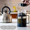French Press Replacement Screens, 6 Pack, Stainless Steel Reusable Mesh