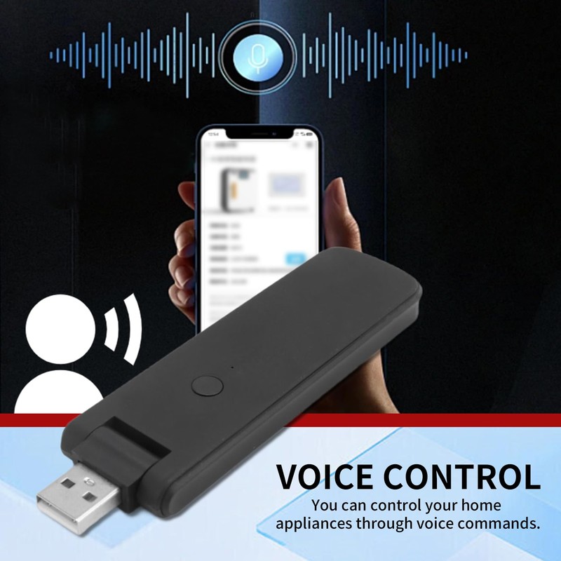 Aswalling Tuya Smart IR Remote Control WiFi USB Power Smart