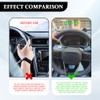 HQRNYP 2PCS Steering Wheel Wrap Tape No-Slip, Steering Wheel Cover,