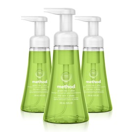 Method Foaming Hand Soap, Green Tea + Aloe, 10 Ounce (Pack of 3)