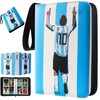 Soccer Card Binder for Cards Collection, 4-Pocket Card Sleeves Binder
