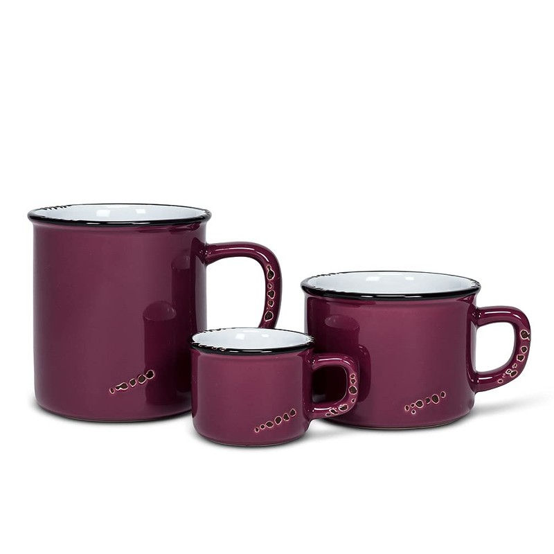 Abbott Collection Home Enamel Look Mug