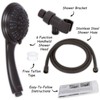 6 Function Handheld Shower Head Kit - High Pressure, Removable