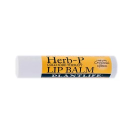 Plantlife Lip Balm: Olive Oil & organic Beeswax for Soothing Care- Made in CA - Herb-P (for Cold Sores)