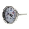 CHILDWEET Stainless Steel Wine Thermometer Precision Dial Temperature Monitor for