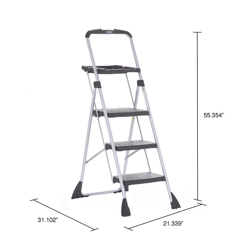 Cosco Max Steel Work Platform, Easy Fold One-Hand Lock, Convenient