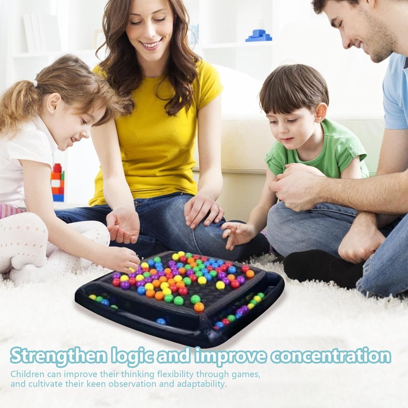 Intellectual Chess Board Double Duel, Board Game Balls, Elimination Board