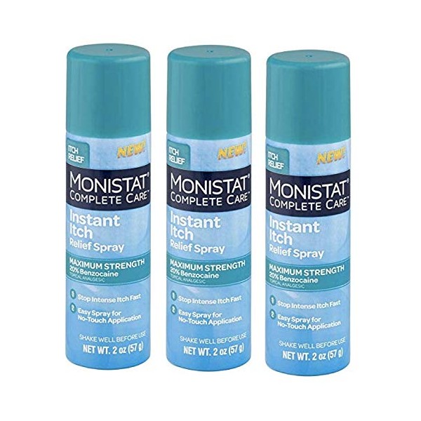 MONISTAT Chafing Relief Powder Gel 1.5 oz (Pack of 3)