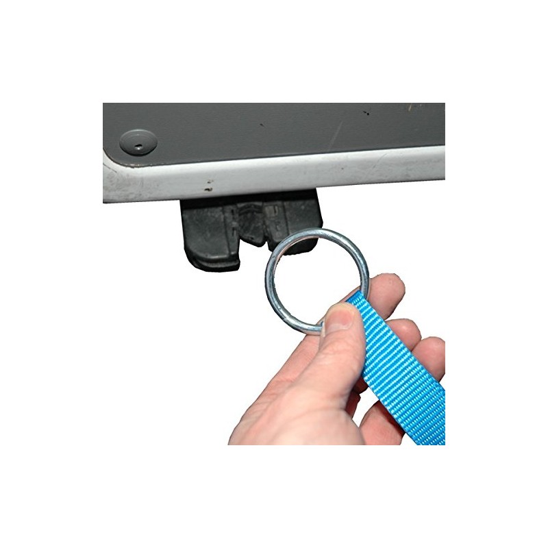 2m Tailgate Strap Clamp Lock Ring Hook Boot Strap