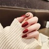 Set of 24 Medium Length Nail Tips for Wedding Party
