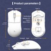 Darmoshark M3s Mini 2KHz E-sports Gaming Mouse Rechargeable Wired 2.4G