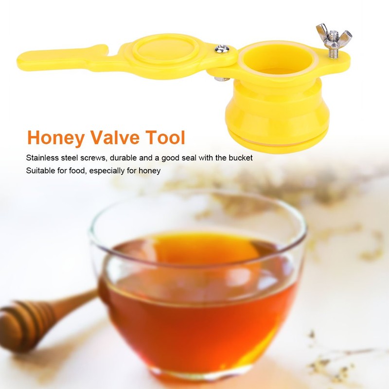 Zerodis Bee Honey Gate Valve Honey Extractor Bucket Tap Beekeeping