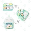ZingZaak Kawaii Cat Ita Bag,Pin Purse,Pin Display Backpack Bag with