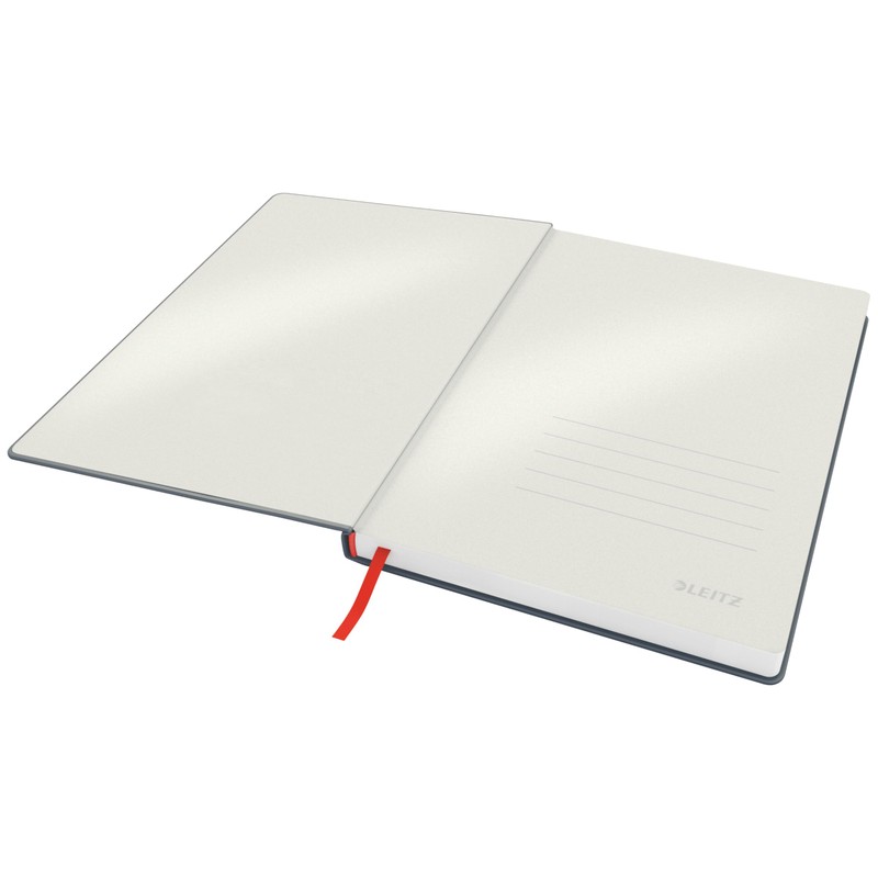 Leitz Squared Hardcover Notebook in Large B5 Format, 80 Sheets,