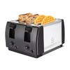 Complete Cuisine CC-TST4000 4-Slice Toaster, 1,300-Watt Electric Toaster with 4