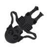 Cartoon U Disk Black Skull Appearance High Speed Bulk Storage