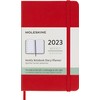 Moleskine Weekly Planner 2023, 12-Month Weekly Diary, Weekly Planner and