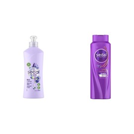 Sedal Crema para Peinar Brillo y Suavidad 300 ml + Sedal Shampoo Liso Perfecto 650 ml