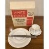 Designer Group RARE Vintage Homer Laughlin White Dover Ironstone 4