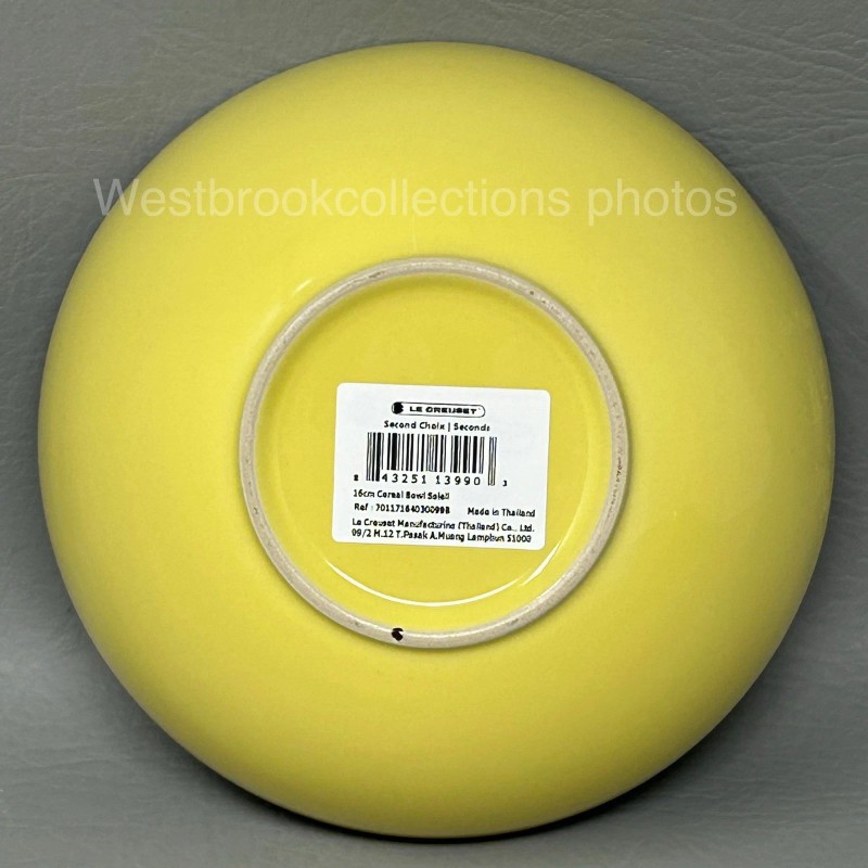 Le Creuset 1) Le Creuset Dinnerware VANCOUVER CEREAL BOWL ~