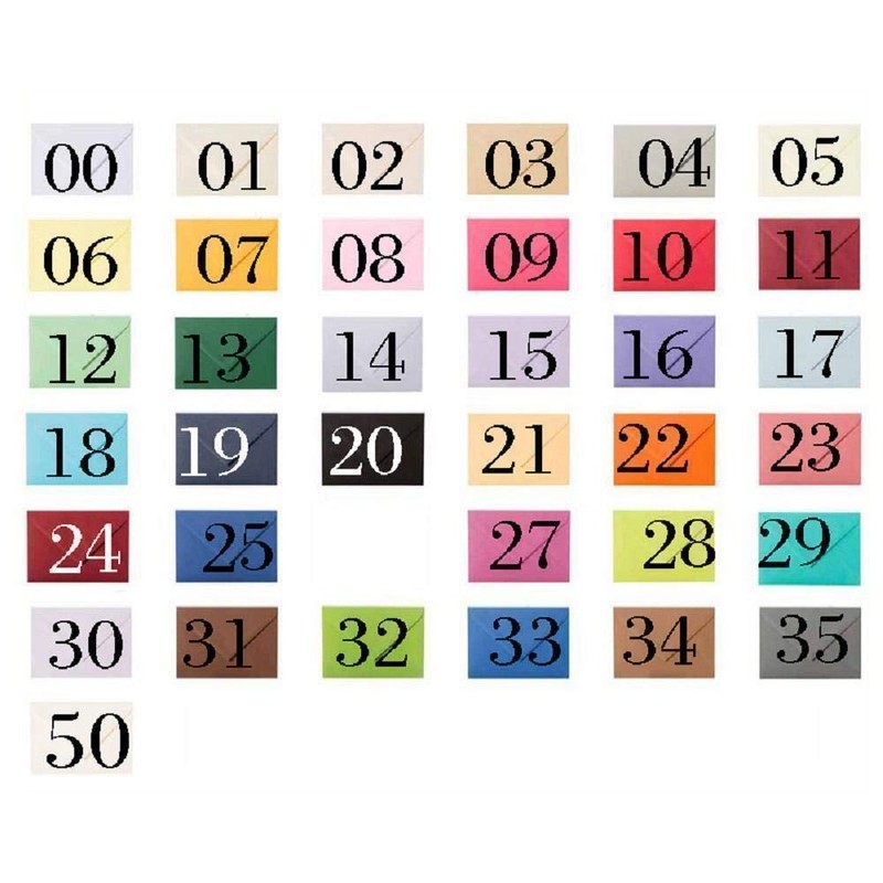 Paper24 Mini Envelopes DIN C8 57 x 81 mm for