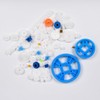 80 Piece Motor Gear Set, Plastic Gears, Pulley, Mini Pulley