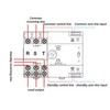 3P 110VPower Automatic Transfer Switch 63A Din Rail Type Mini