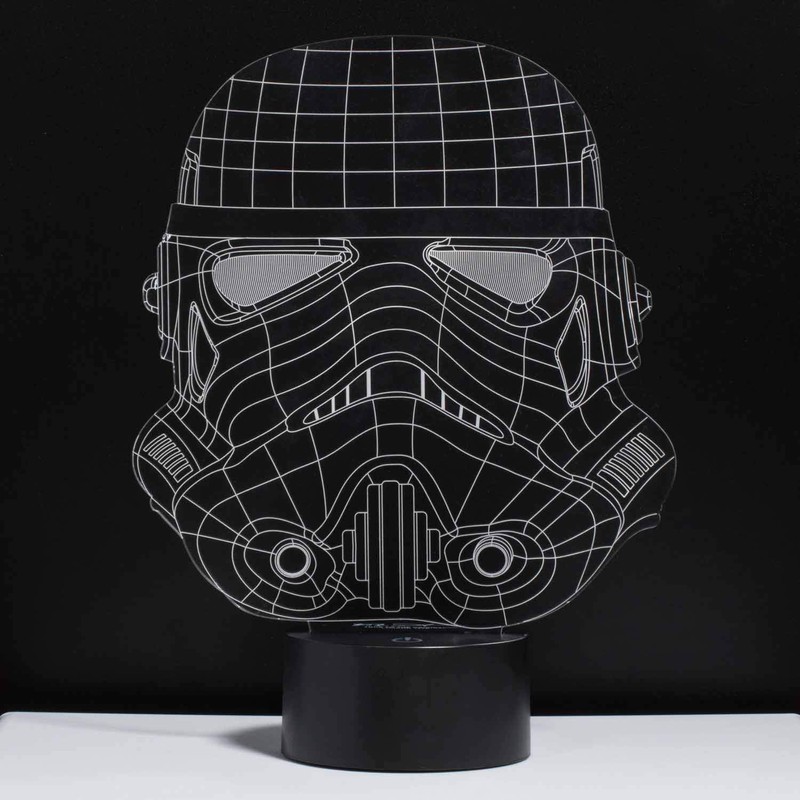 Thumbs Up Original Stormtrooper Wireframe Light