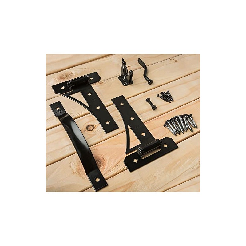National Hardware Transitional Gate Kit N109-314 with Gate Latch, Gate