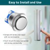 HOTUT 4 Pieces 16 mm Momentary Push Button Switch, Waterproof