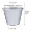 Ragyzity 6pcs Pudding Moulds, Aluminum Muffin Tin Dariole Moulds Egg
