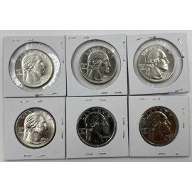 2025 PDS P D S AMERICAN WOMEN IDA B WELLS & DR VERA RUBIN 6 COINS READY 2 SHIP