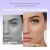 Self Adhesive Eyelashes Natural Look,Pre Glued No Glue Needed Reusable