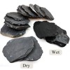 YISZM Slate Rock for Aquarium, 5-7 Inch Polished Natural Stone