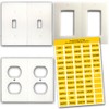 Label Home Gasket Outlet & Light Wall Plate Foam Draft
