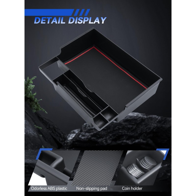 LANTU for Ford Explorer Center Console Organizer Ford Explorer 2024