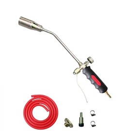 Propane Torch Kit - includes a welding torch head and hose for heating and welding. It has a 4-foot long hose and can also be used as a torch kit for fireplaces and burning charcoal.