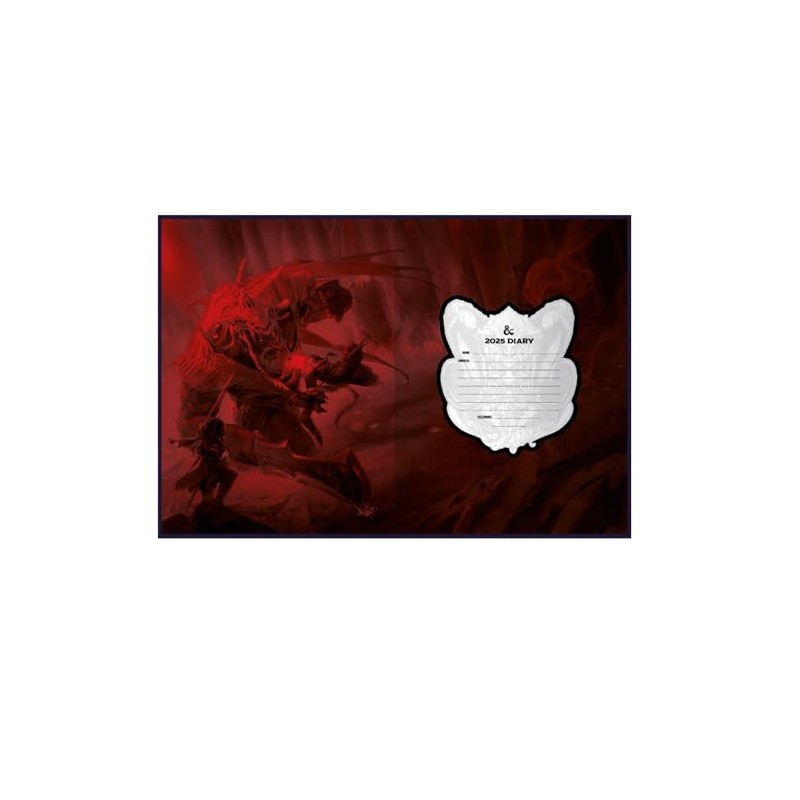 Dungeons & Dragons Pocket Diary 2025 14.5 x 21.5 cm