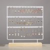 72 Holes Earrings Organizer Stand Jewelry Display, Earring Organizer Stand,for