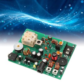 AM Transmitter Kit, Radio Midwave Transmitter, Adjustable 530-1600KHz, DIY for School Experiments, 20-500MW, 2-5M Antenna, 3.5mm Sound Input PCB Material