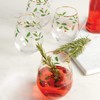 Lenox Holiday 4-Piece Stemless Wine Glasses