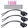 marddpair 3 PCs Ignition Coil Connector Plug Harness Pigtail Wires