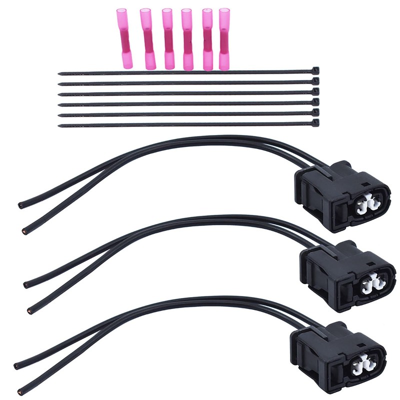 marddpair 3 PCs Ignition Coil Connector Plug Harness Pigtail Wires