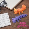 3D Printed Animals Articulated Flexible Fidget Toy,8 Inches 3D Printed