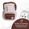 TruHemp Handmade Multi-Pocket Hemp Backpack, Brown – Durable and Lightweight