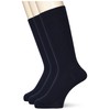Atsugi GC74111 GC74111 Men's Business Socks with Pique Stripe Pattern,