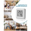 Digital Mini Thermometer Hygrometer Indoor Humidity Meter Room Temperature Monitor