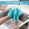 HOMEXCEL Microfiber Cleaning Cloth,50 Pack Cleaning Rag,Cleaning Towels with 4