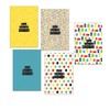 30 Birthday Cards with Bright and Colourful Patterns (Folding Cards)